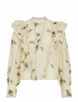 Vila - Viremo L/S Frill Top - Pikkade varrukatega - 44