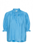 Kaffe - Kalufia Frill Blouse - L&uuml;hikeste varrukatega - 46