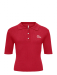 Kids Only - Kognatascha Ss Polo Shirt Knt - L&uuml;hikeste varrukatega polos&auml;rgid - 158-164