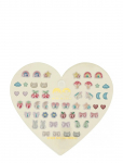 Mimi & Lula - Stick-On Earrings 25 Pairs - Mixed Earrings - K&otilde;rvar&otilde;ngad - ONE SIZE