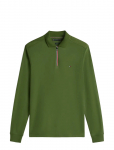 Tommy Hilfiger - Ls Liquid Rwb Zip Reg Polo - Poolpika lukuga džemprid - XXL