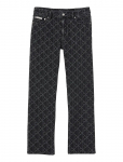 Calvin Klein Jeans - Signature 90S Straight Black Emb - Sirged ja klassikalised - RG/31