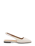 ATP Atelier - Plesio Linen Nappa - Madalad slingback-kingad - 36