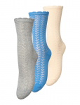 Becks&ouml;ndergaard - Leofa Cotta Sock 3 Pack - Tavalised sokid - 39-41