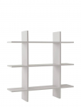 Kid's Concept - Wall Shelf 3 Level Grey - Riiulid - ONE SIZE