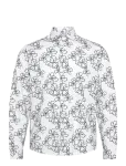 Lindbergh - Washed Denim Shirt W?. Embroidery L - Vabaaja s&auml;rgid - L
