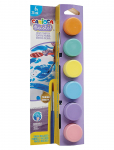 Carioca - Carioca Temperaf&auml;rg 6 X 25 Ml Pastell - V&auml;rvid - ONE SIZE