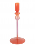 Present Time - Candle Holder Duo Colores Medium - Teek&uuml;&uuml;nlajalad - H 23CM
