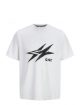 Jack & Jones - Jcocnzamsterdam Logo T-Shirt - L&uuml;hikeste varrukatega - XL