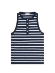 Tommy Hilfiger - Gold Button Henley Top - Varrukateta - XS