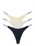 Calvin Klein - Dipped Thong 3Pk - Stringid - L
