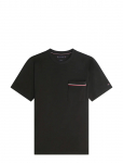 Tommy Hilfiger - Global Stripe Pique Pocket Tee - L&uuml;hikeste varrukatega - L