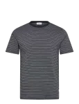 Lindbergh - Striped O-Neck Tee S/S - L&uuml;hikeste varrukatega - S