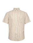 Gant - Reg Cotton Linen Stripe Ss Shirt - L&uuml;hikeste varrukatega s&auml;rgid - XXXL