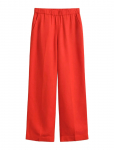 Gant - Linen Blend Pull On Pants - Sirge s&auml;&auml;rega - 44
