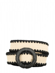 Becks&ouml;ndergaard - Crochet Slim Zia Belt - Punutud v&ouml;&ouml;d - ONE SIZE