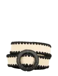 Becks&ouml;ndergaard - Crochet Slim Zia Belt - Punutud v&ouml;&ouml;d - ONE SIZE