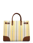 Lauren Ralph Lauren - Striped Canvas Large Devyn Tote Bag - Ostukotid - ONE SIZE