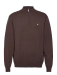 Lyle & Scott - Cotton Merino Quarter Zip Jumper - Poolpika lukuga džemprid - 1XL
