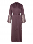 Hunkem&ouml;ller - Kimono Long Satin Lace - Hommikumantlid - XL/XXL