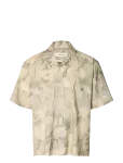 Selected - Slhrlxair Mix Ss Shirt - Vabaaja s&auml;rgid - M
