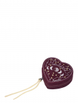 Maanesten - Heart Jewelry Box Maroon - Ehtekarbid - ONE SIZE