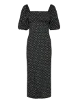 Bubbleroom - Volume Sleeve Midi Dress - P&otilde;lveni ja midi - XL
