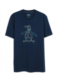 Original Penguin - Jrsy Grphc Outline P Tee - L&uuml;hikeste varrukatega - M
