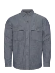 Closed - Padded Shirt Shirts & Blouses Dark Night - Vabaaja s&auml;rgid - M