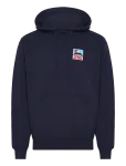 Edwin - Sunset On Fuji San Hoodie Sweat - Maritime Blue - Kapuutsiga pusad - L