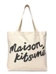 Maison Kitsune - Maison Kitsune Handwriting Tote - Kandekotid - ONE SIZE