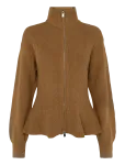 Gina Tricot - Shaped Knitted Zip Cardigan - Kardiganid - S