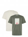 ONLY & SONS - Onscaspian Airflex Ss Reg Mix Tee 2-Pack - L&uuml;hikeste varrukatega - L