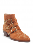 Chlo&eacute; - Susanna Studded Suede Ankle Boots - Kontsaga poolsaapad - 37.5