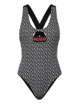 HUGO - Monogram Swimsuit - Ujumisriided - XS