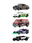 Hot Wheels - Silver Series Batman 5-Pack, Set Of 5 Die-Cast Toy Super-Villain Cars In 1:64 Scale - Muud m&auml;nguautod - ONE SIZE