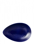 R&ouml;rstrand - Bl&aring; Eld Serving Platter 24X35Cm Blue - Serveerimisvaagnad - 24X35CM