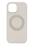 Holdit - Silicone Stand Case Iphone 16E/15 Mocha Brown - Telefoni&uuml;mbrised - IPHONE 16E/15