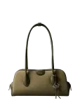 Calvin Klein - Emblem Trio Suede Shoulder Bag - V&auml;ikesed &uuml;le&otilde;lakotid - ONE SIZE