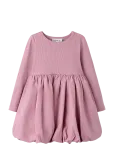 Name It - Nmfleilani Ls Balloon Dress - Pikkade varrukatega vabaajakleidid - 116