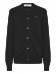 Comme Des Gar&ccedil;ons - Black Heart Cardigan - Kardiganid - M