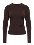 ONLY - Onlglamour L/S Ruching Top Cc Jrs - Džemprid - S