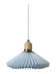 Halo Design - Paris Pendel &Oslash;24 - Sky Blue - Rippvalgustid - &Oslash; 24 CM