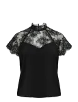 JDY - Jdylion S/S Lace Top Wvn Dia - L&uuml;hikeste varrukatega - M