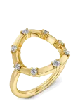 Edblad - Celeste Ring L Gold - S&otilde;rmused - S