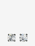 Pilgrim - Original Crystal Earstuds Hematite Color - Needid - ONE SIZE