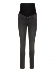 Lindex - Trousers Denim Mom Clara Blac - Kitsad - 34