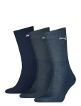 PUMA - Puma Unisex Light Crew Sock 3P - Tavalised sokid - 35-38