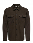 ONLY & SONS - Onsnewkodyl Overshirt Sweat Noos - Pealiss&auml;rgid - S