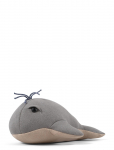 Filibabba - Bamse 30 Cm - Willie The Whale Grey - Padjad - ONE SIZE
